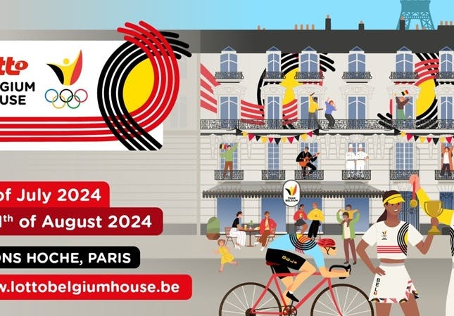 Vivez les Jeux Olympiques à la Lotto Belgium House !