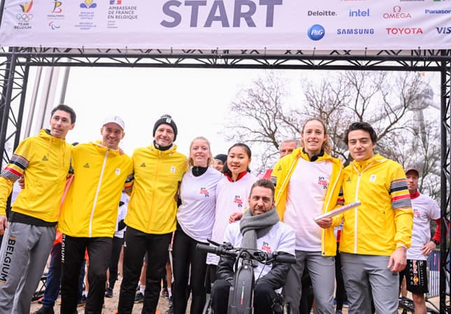 500 Days To Go: Team Belgium en Paralympic Team Belgium tellen af naar Parijs 2024