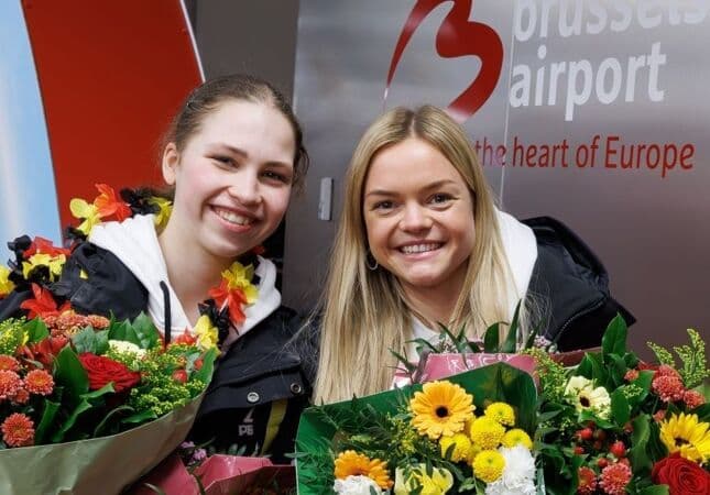 Le retour du Team Belgium à Brussels Airport !