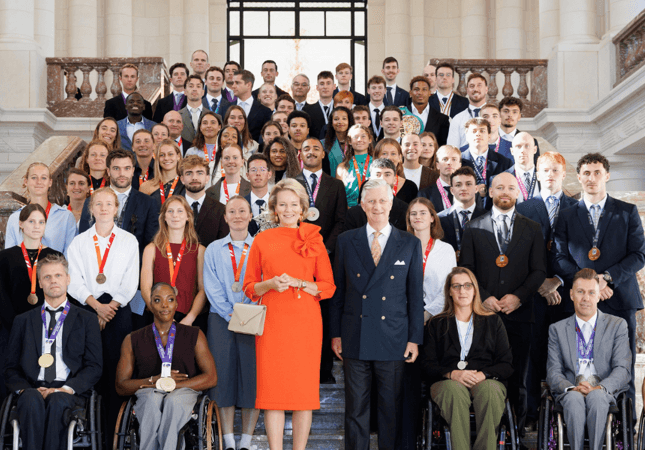 Réception royale pour les médaillés des Championnats du monde et d’Europe